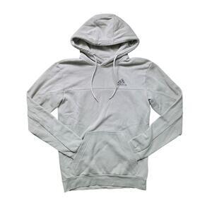 Adidas Stadium Fleece Badge of Sport Hoodie Men’s XS Gray